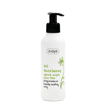 ZIAJA ŻEL MICELARNY OGÓREK, MIĘTA 200ml